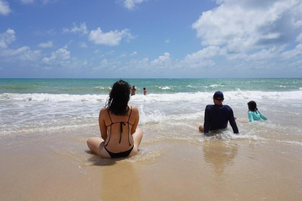 Joao Pessoa, A Dois Passos Do Paraiso, 2 Suites Com A/C, Vista Panoramica Para O Mar Do Bessa, Portaria 24H E 2 Vagas De Garagem Zewnętrze zdjęcie