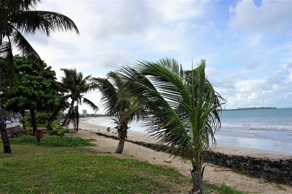 Joao Pessoa, A Dois Passos Do Paraiso, 2 Suites Com A/C, Vista Panoramica Para O Mar Do Bessa, Portaria 24H E 2 Vagas De Garagem Zewnętrze zdjęcie