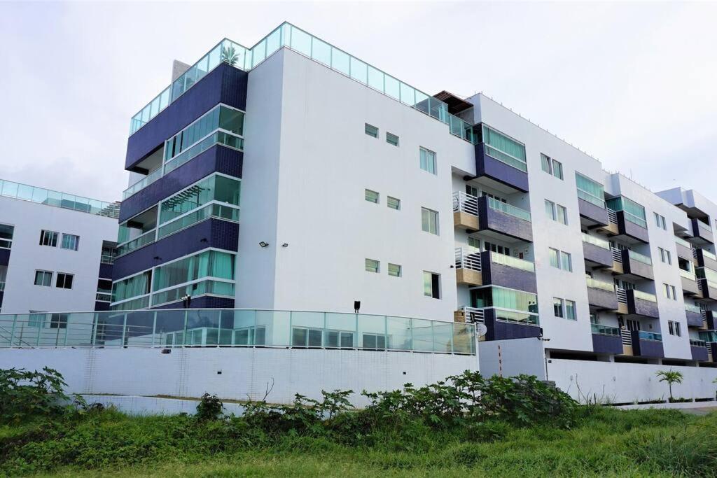 Joao Pessoa, A Dois Passos Do Paraiso, 2 Suites Com A/C, Vista Panoramica Para O Mar Do Bessa, Portaria 24H E 2 Vagas De Garagem Zewnętrze zdjęcie