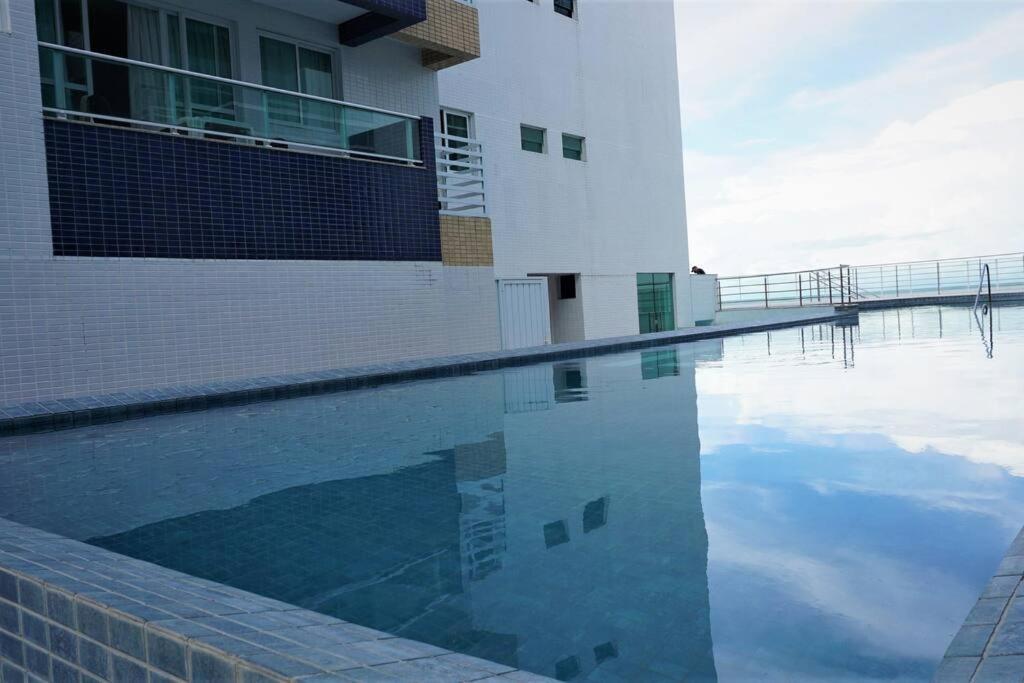 Joao Pessoa, A Dois Passos Do Paraiso, 2 Suites Com A/C, Vista Panoramica Para O Mar Do Bessa, Portaria 24H E 2 Vagas De Garagem Zewnętrze zdjęcie