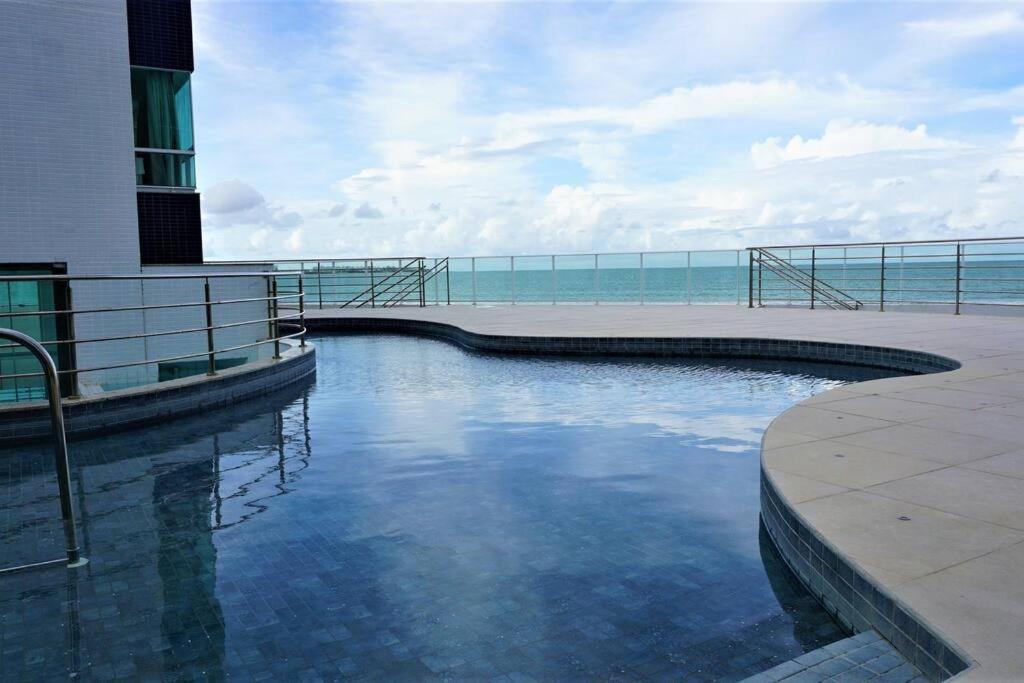 Joao Pessoa, A Dois Passos Do Paraiso, 2 Suites Com A/C, Vista Panoramica Para O Mar Do Bessa, Portaria 24H E 2 Vagas De Garagem Zewnętrze zdjęcie