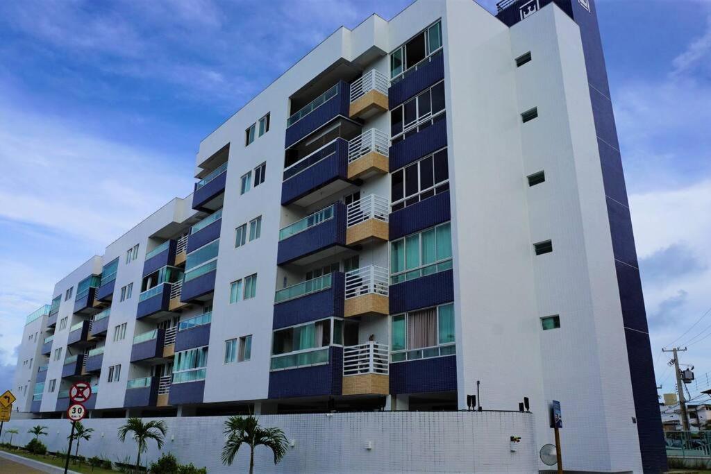 Joao Pessoa, A Dois Passos Do Paraiso, 2 Suites Com A/C, Vista Panoramica Para O Mar Do Bessa, Portaria 24H E 2 Vagas De Garagem Zewnętrze zdjęcie